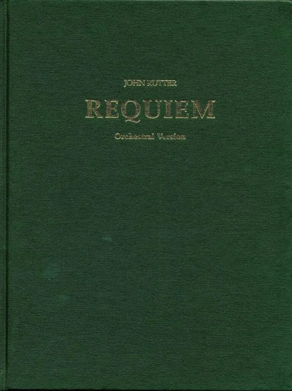 Requiem: Full score (orchestra)
