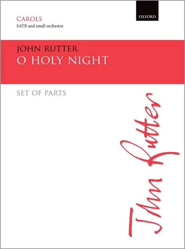 O Holy Night: Set of parts