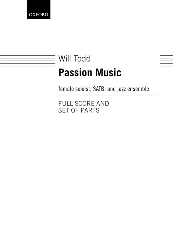 Passion Music: Score and parts