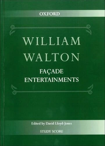 Façade Entertainments: Study score (William Walton Edition)