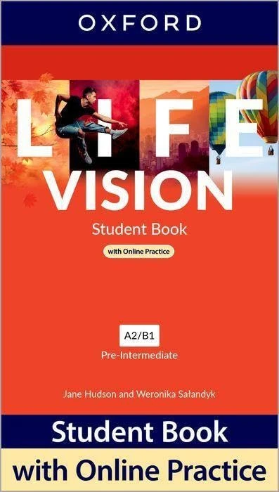 Life Vision: Pre-Intermediate: Student Book with Online Practice: Print Student Book and 2 years' access to Student Resources.