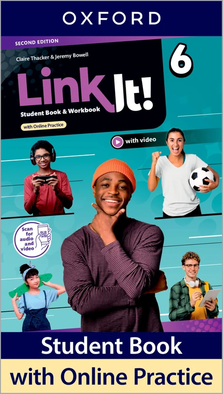 Link It!: Level 6: Student Book and Workbook with Online Practice: Print Student Book and Workbook and 2 years' access to Online Practice and Student Resources, available on Oxford English Hub.