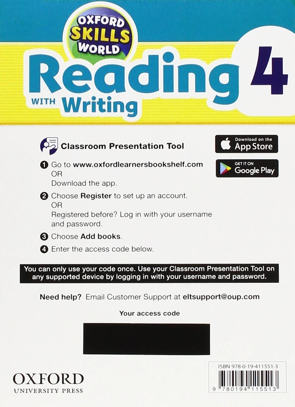 Oxford Skills World: Level 4: Reading with Writing Classroom Presentation Tool