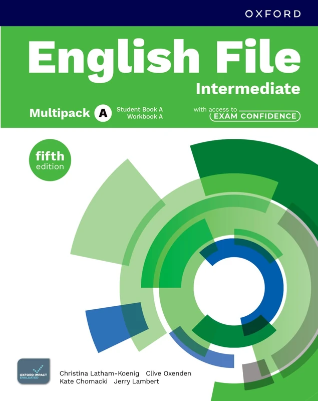 English File fifth edition: Intermediate: Student Book & Workbook with access to Exam Confidence Multipack A: Print Student Book & Workbook with 2 years' access to Exam Confidence Multipack A