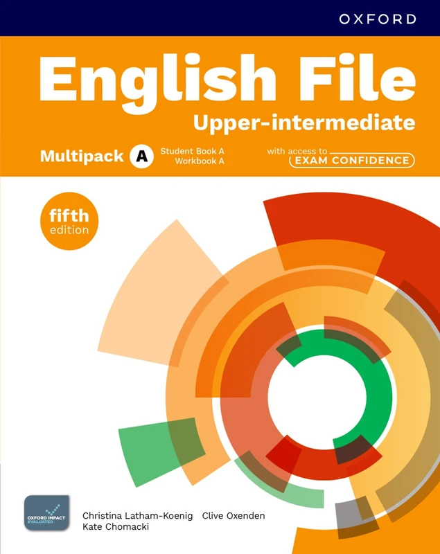 English File fifth edition: Upper-intermediate: Student Book & Workbook with access to Exam Confidence Multipack A: Print Student Book & Workbook with 2 years' access to Exam Confidence Multipack A