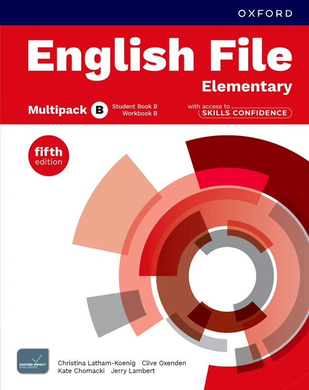 English File fifth edition: Elementary: Student Book & Workbook with access to Skills Confidence Multipack B: Print Student Book & Workbook with 2 years' access to Skills Confidence Multipack B