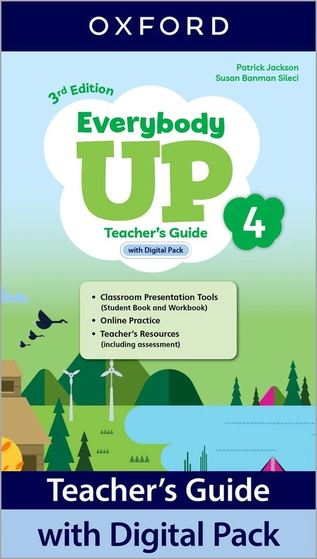 Everybody Up: Level 4: Teacher's Guide with Digital Pack: Print Teacher's Guide and 4 years' access to Classroom Presentation Tools, Online Practice ... all available on Oxford English Hub