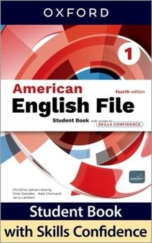 American English File fourth edition Level 1 Student Book with access to Skills Confidence: Print Student Book and 2 years' access to Student ... Confidence, available on Oxford English Hub