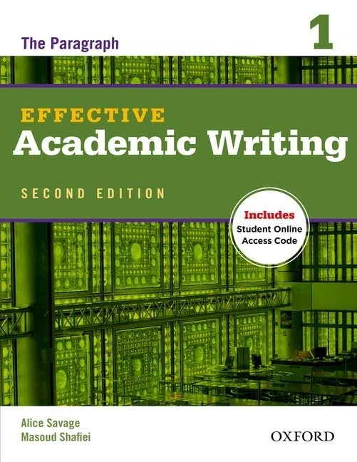 Effective Academic Writing Second Edition: 1: Student Book: The Paragraph - Image 1