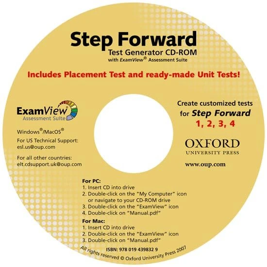 Step Forward Test Generator CD-rom with Examview Assessment Suite