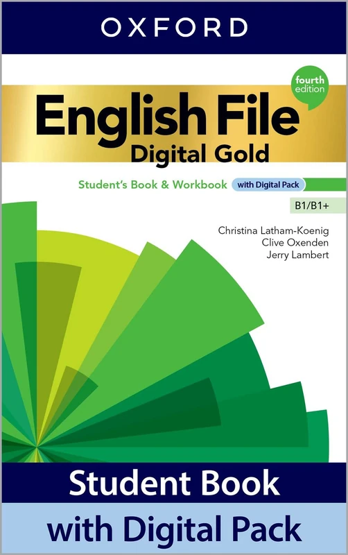 English File 4e Gold B1b1+ Students Book with Key & Student Digital Pack (Italy)