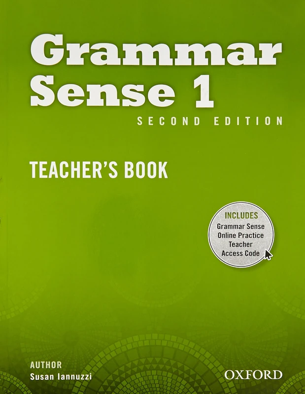 Grammar Sense: 1: Teacher's Book with Online Practice Access Code Card