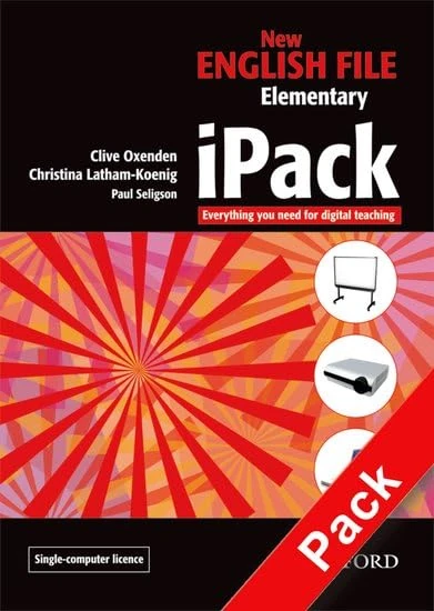 New English File: Elementary: iPack (multiple-computer/network): Digital resources for interactive teaching: Elementary level (New English File: Digital Resources for Interactive Teaching)