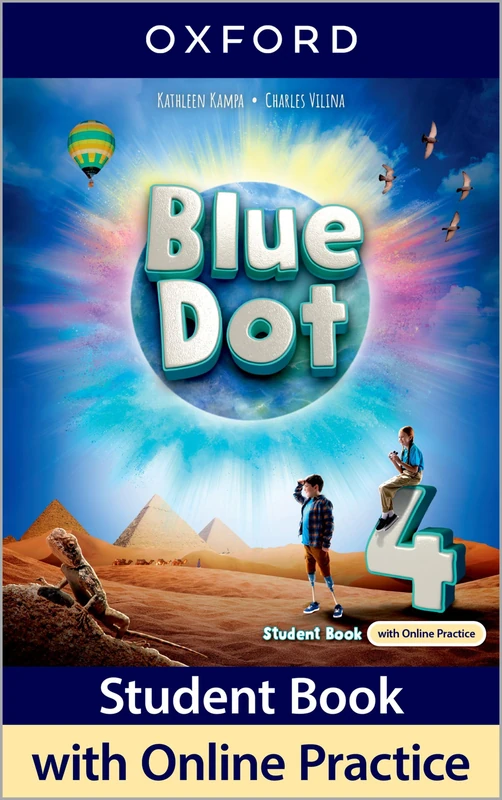 Blue Dot: Level 4: Student Book with Online Practice: Print Student Book and 2 years' access to Online Practice and Student Resources, available on Oxford English Hub.