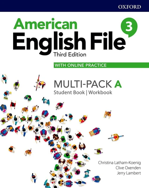 American English File: Level 3: Student Book/Workbook Multi-Pack A with Online Practice