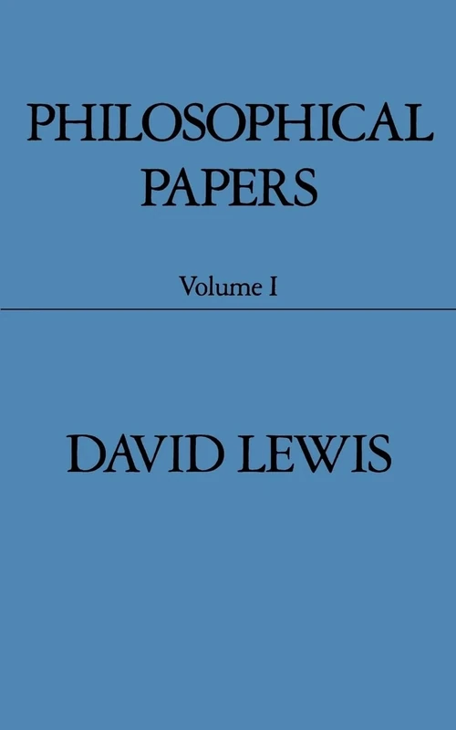 Philosophical Papers: Volume 1