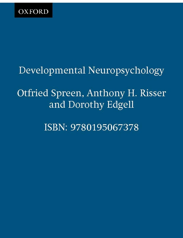 Developmental Neuropsychology