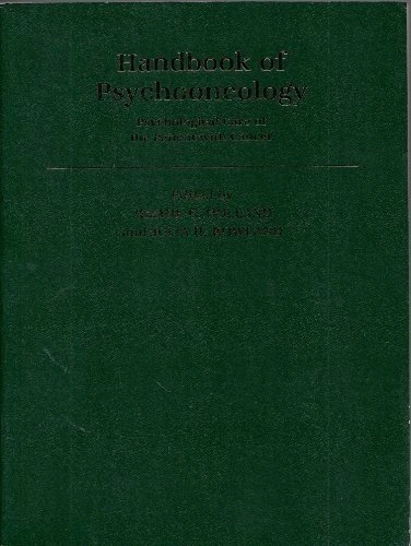 Handbook of Psychooncology: Psychological Care of the Patient with Cancer