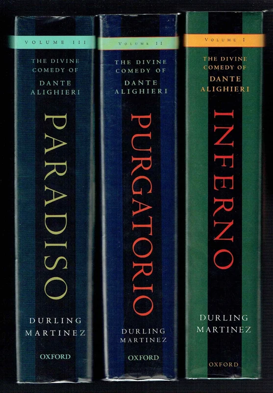 The Divine Comedy of Dante Alighieri: 3 Volume Set
