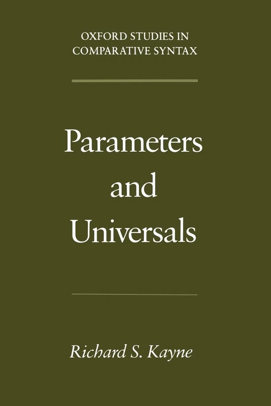 Parameters and Universals (Oxford Studies in Comparative Syntax) - Image 1