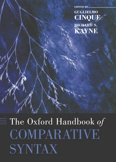 The Oxford Handbook of Comparative Syntax (Oxford Handbooks in Linguistics)