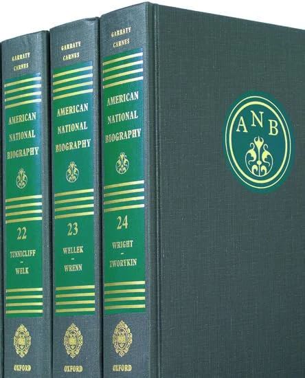 American National Biography: 24 volumes