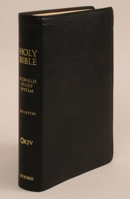 Scofield Study Bible III-NKJV: New King James Version, Black Genuine Leather