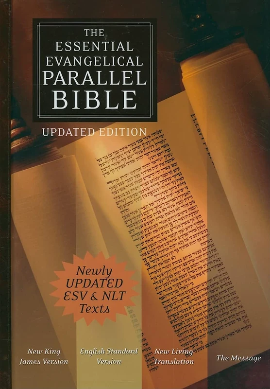 Essential Evangelical Parallel Bible: New King James Version, English Standard Version, New Living Translation, the Message - Image 1