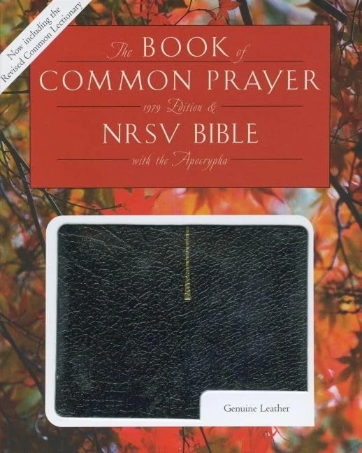 1979 Book of Common Prayer (RCL edition) and the New Revised Standard Version Bible with Apocrypha: New Revised Standard Version Bible With the Apocrypha, Black Genuine Leather: 1979 Edition