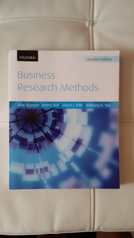 Oxford University Press - Business Research Methods Book