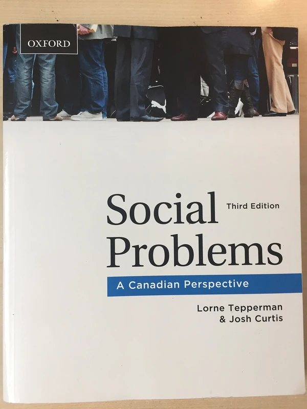 Social Problems: A Canadian Perspective
