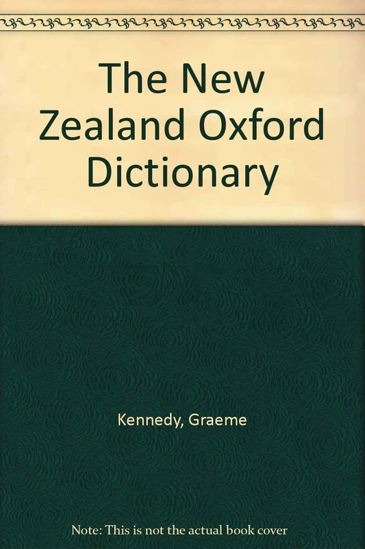 The New Zealand Oxford Dictionary