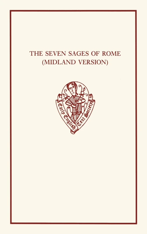 The Seven Sages of Rome (Midland Version): Cambridge, University Library, MS Dd.I.17: 324 (Early English Text Society Original Series) - Image 1