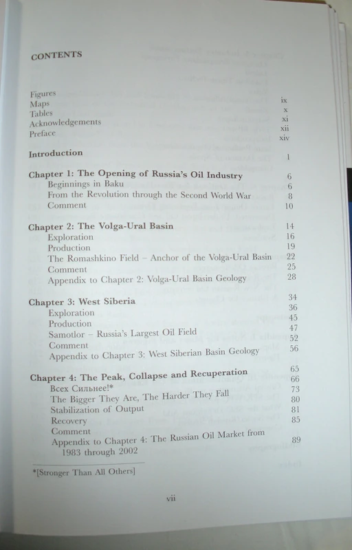 Russian Oil Supply: Performance and Prospects