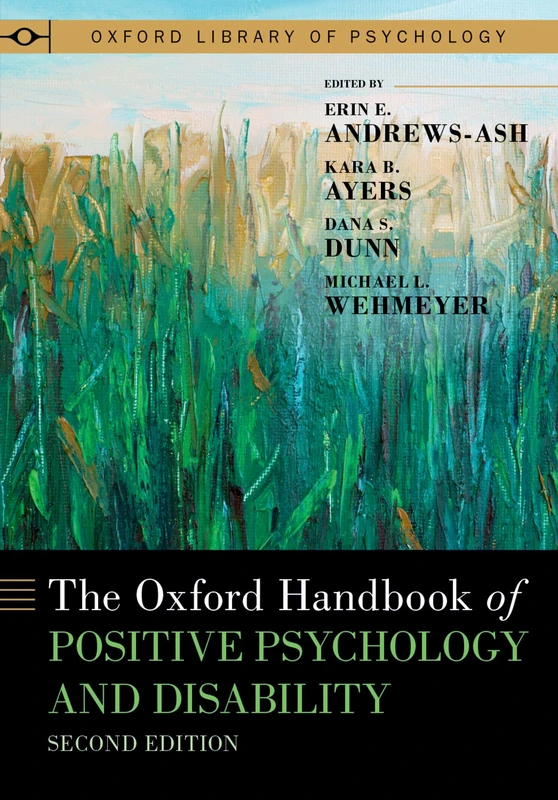 Oxford Handbook of Positive Psychology and Disability - OUP