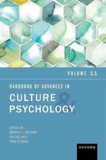 Handbook of Advances in Culture and Psychology: Volume 11
