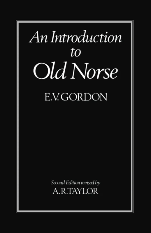 GORDON:INTRODUCTION TO OLD NORSE 2E PAPER COVERS - Image 1