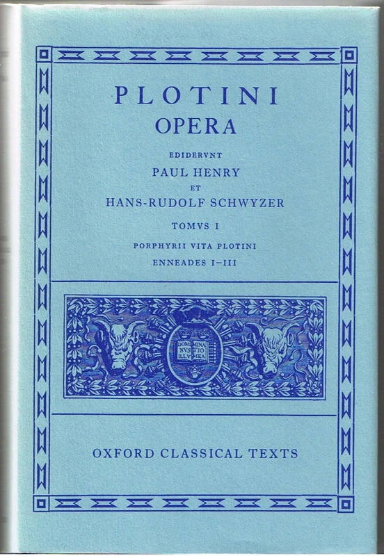 Plotinus I. Enneades I-III cum vita Porphyrii