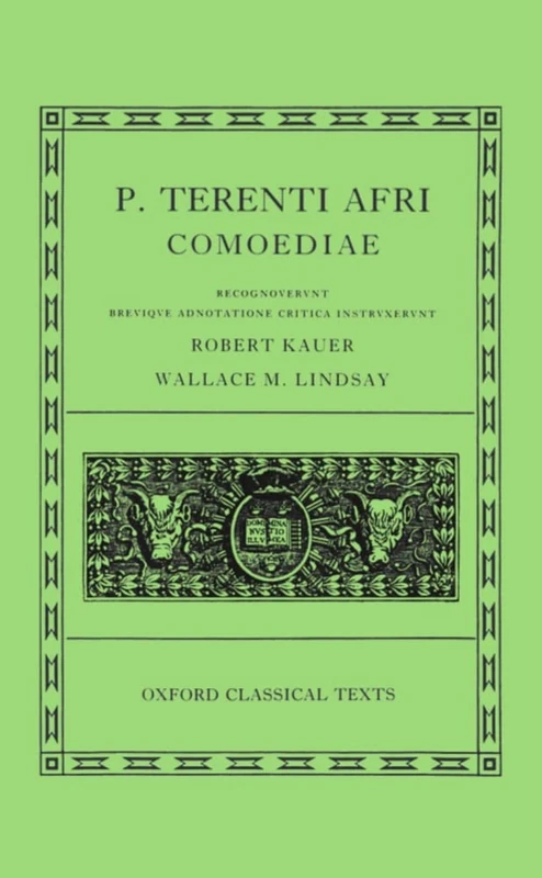 Terence Comoediae 2/e