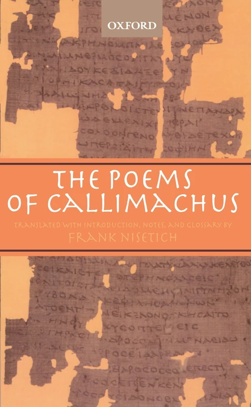 The Poems Of Callimachus