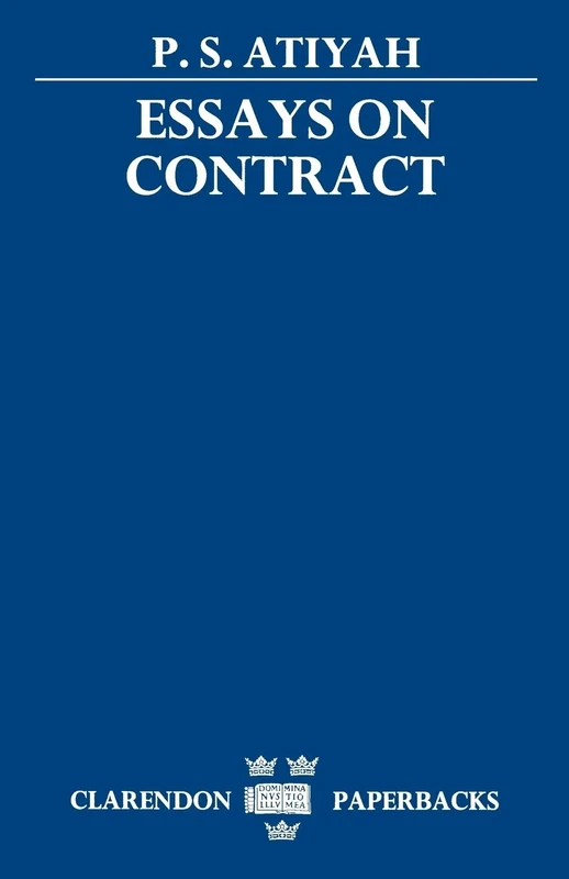 Essays on Contract (Clarendon Paperbacks)