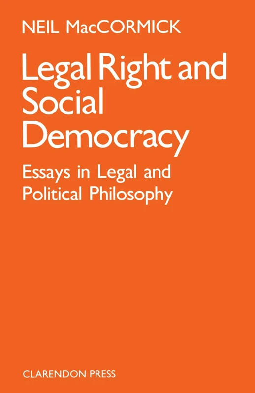 Oxford University Press - Legal Right and Social Democracy