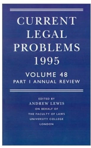 Current Legal Problems 1995: Volume 48, Part I. Annual Review: v.48 - Image 1