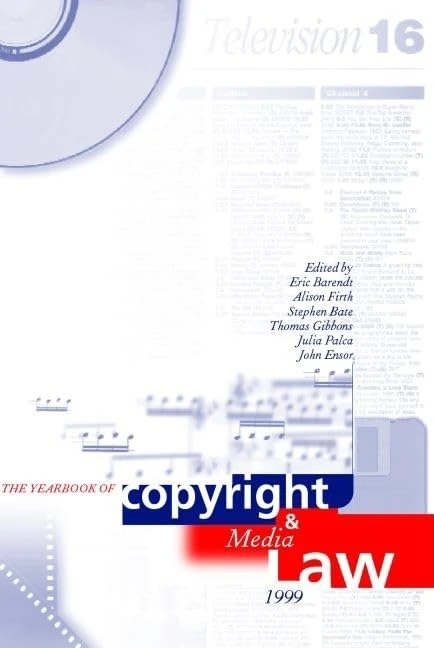 Yearbook of Copyright and Media Law: Volume IV, 1999: v.4