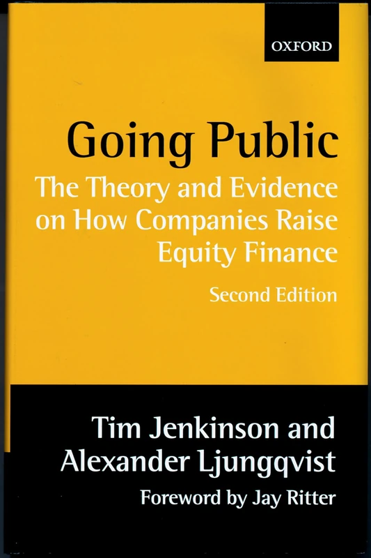 Going Public - Oxford University Press Finance Book