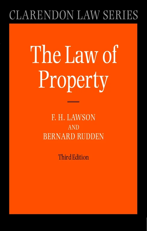The Law of Property (Clarendon Law Series)