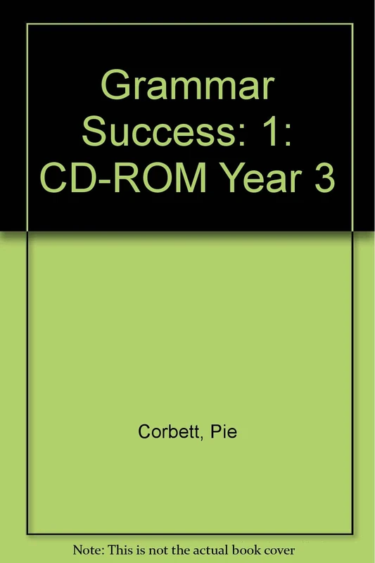 Grammar Success: 1: CD-ROM Year 3