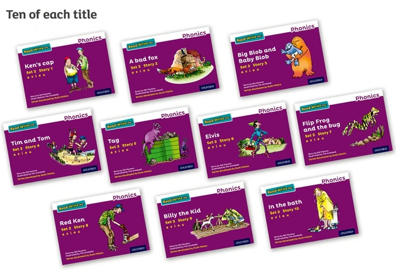 Read Write Inc. Phonics: Purple Set 2 Storybooks Pack of 100