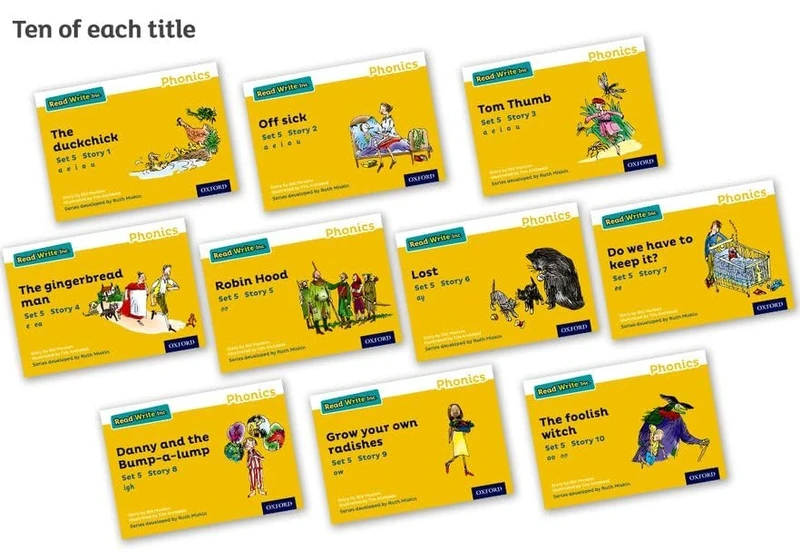 Read Write Inc. Phonics: Yellow Set 5 Storybooks Pack of 100
