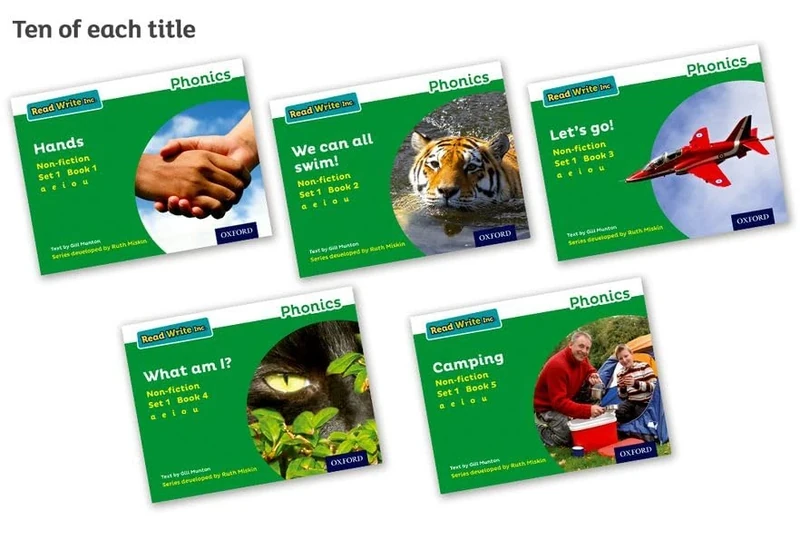 Read Write Inc. Phonics: Green Set 1 Non-fiction Pack of 50